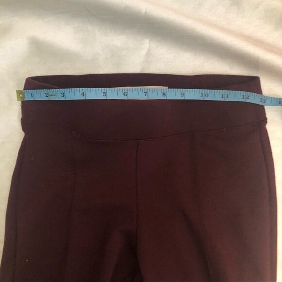 Old Navy Burgundy Pleaded  Legging Ladies XS - Picture 4 of 7